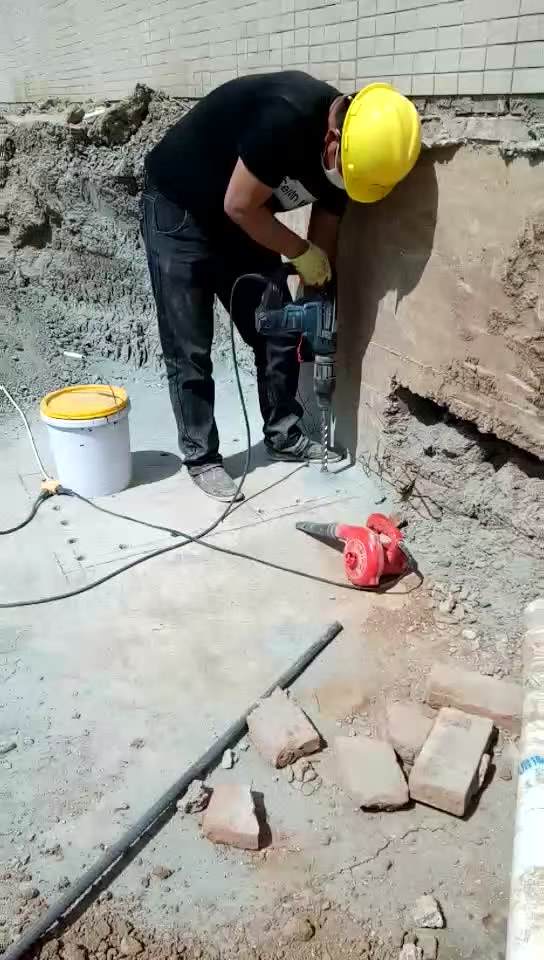 扬州新旧混凝土植筋连接加固